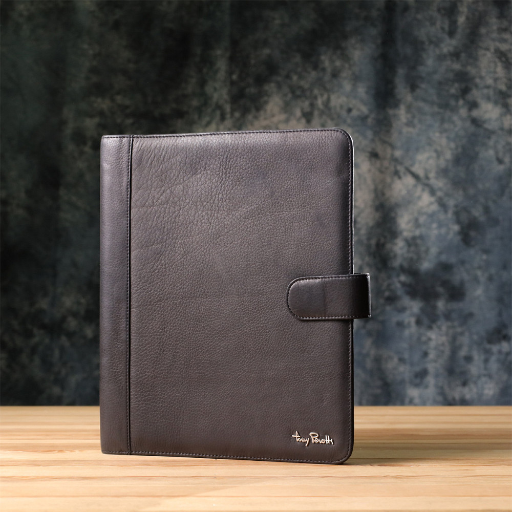 Діловий органайзер із зернистої натуральної шкіри Tony Perotti 20840_1 (2283 nero) Чорний Київ - фото 10