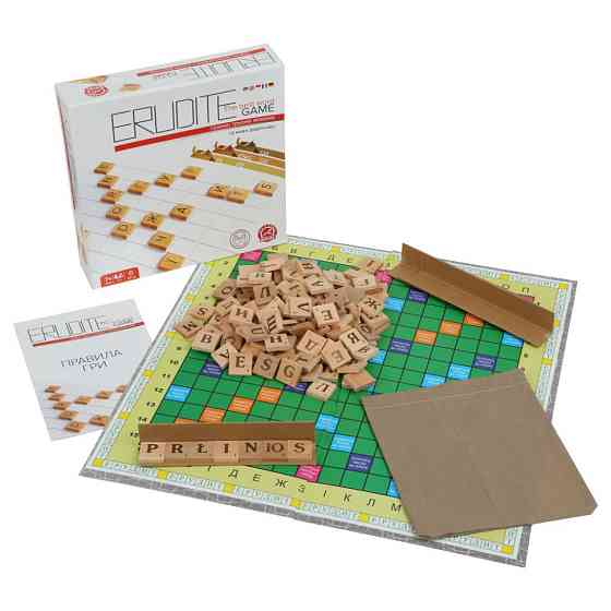 Настольная игра ERUDITE Arial 910466 три языка Винница