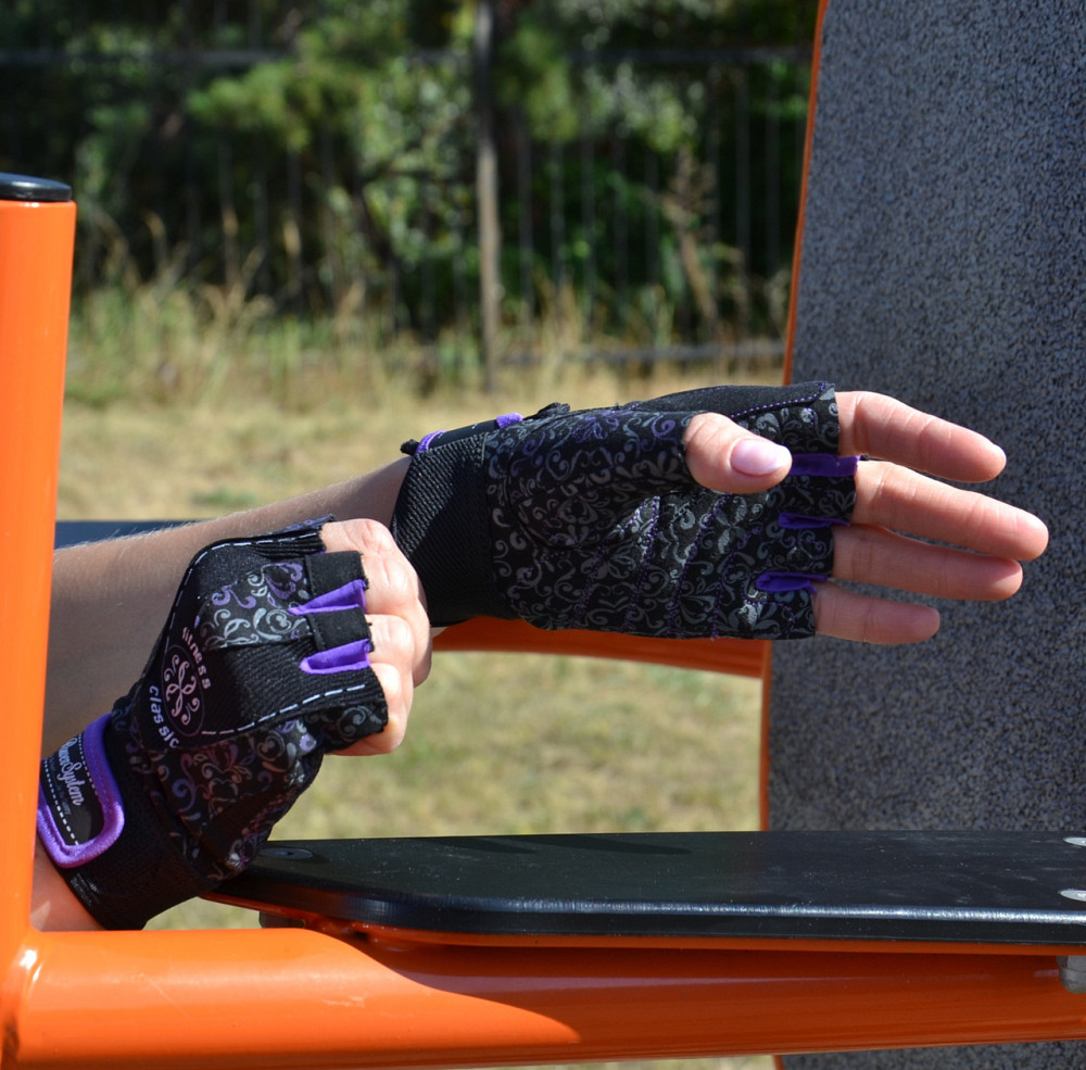 Рукавички для фітнесу Power System PS-2910 Classy Жіночі Purple XS Луцьк - фото 9