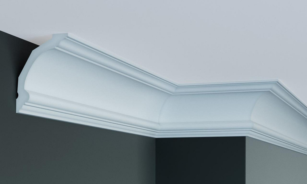Карниз полиуретановый гладкий Gaudi Decor P 232 Днепр - изображение 1