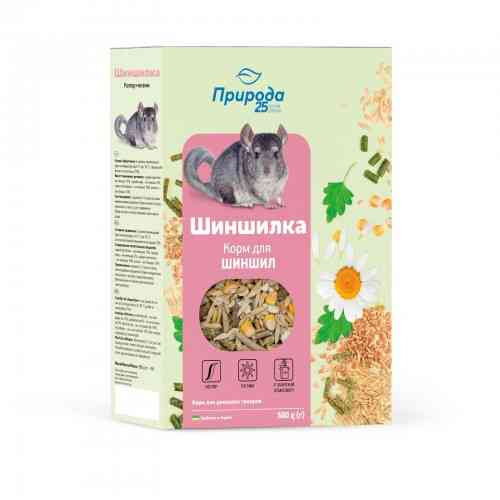 Корм Природа «Шиншилка. Колор + ензим» для шиншил, 500 г Вінниця