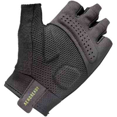 Перчатки для фитнеса Adidas Essential Training Gloves ADGB-15002GN чорний, зелений M (885652025966) Винница