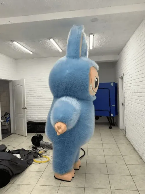 Надувной костюм Лабубу 240 см с вентилятором 4 часа работы на одном заряде Київ - фото 1