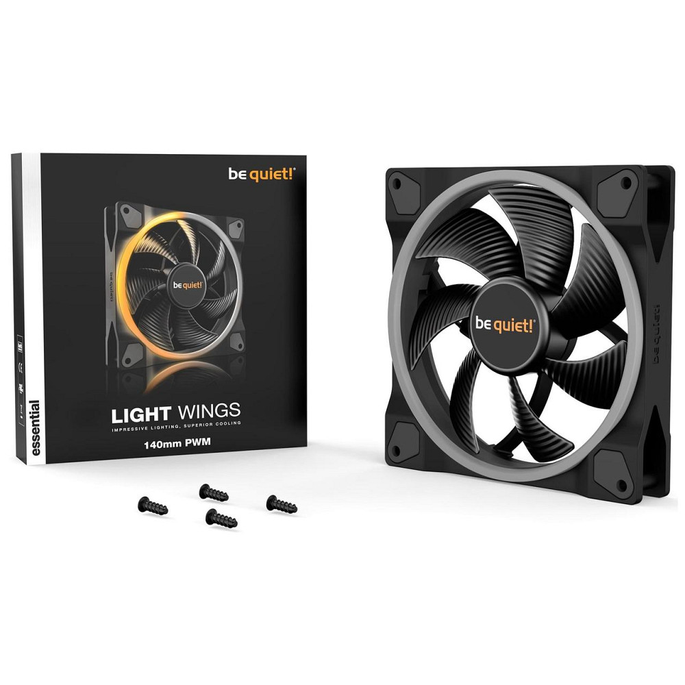 Вентилятор be quiet! Light Wings 140mm PWM Black (BL074) ( 26767 ) Харьков - изображение 4