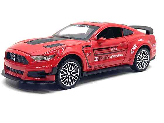 Машинка металева TK Union Group Ford Mustang Shelby 1:32 світло звук Червона (GT-1712) Чернігів