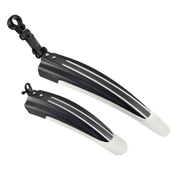 Комплект сірих брызговиків для велосипедних крил Київ