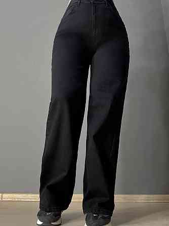 Джинси жіночі Its Basic 2507-1 палаццо стрейчеві з виточками чорні, чорний, 42, 42, 83 см, 112 см Київ