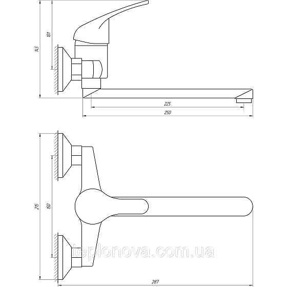 Смеситель для кухни Globus Lux Solly GLSO-0104 Черновцы