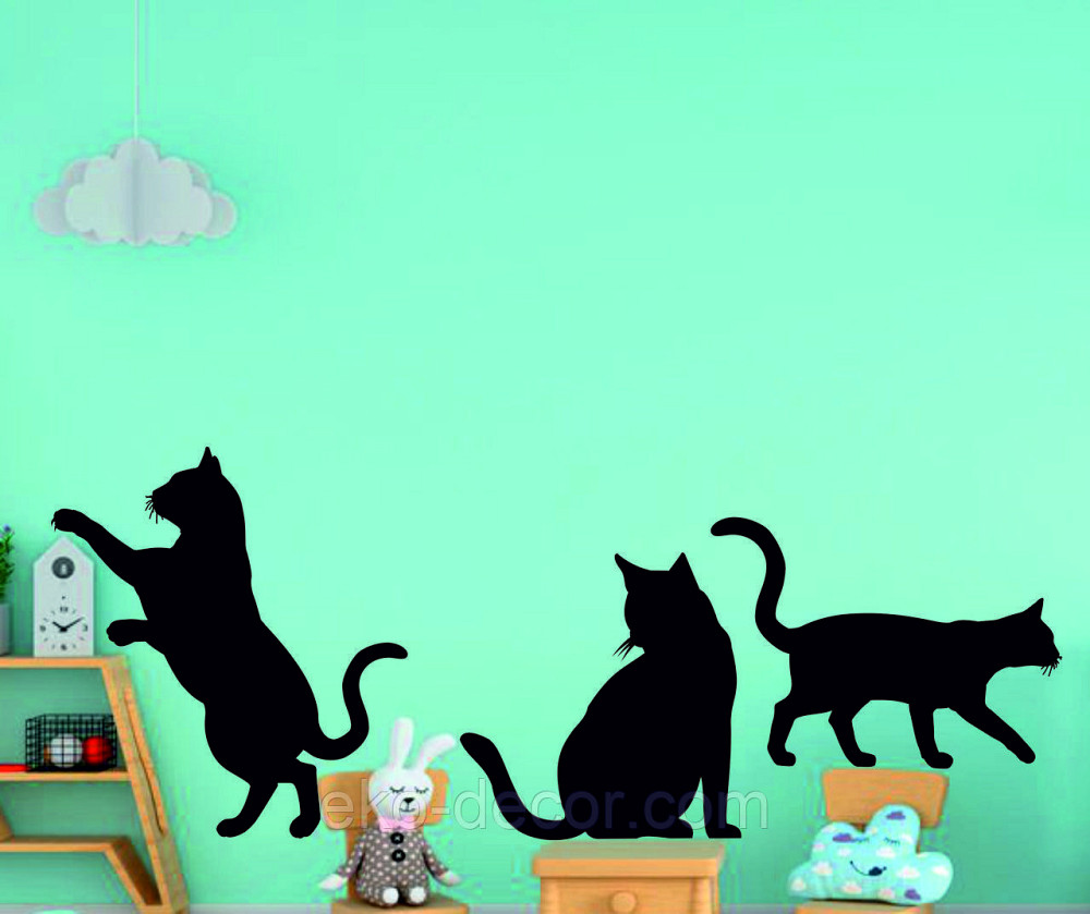 Декоративное настенное Панно «Коты», Декор на стену Киев - изображение 9