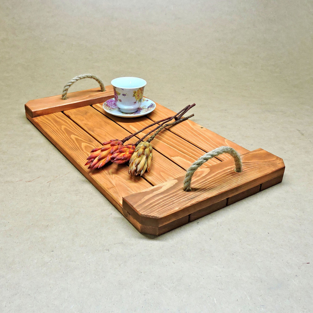 Поднос деревянный 