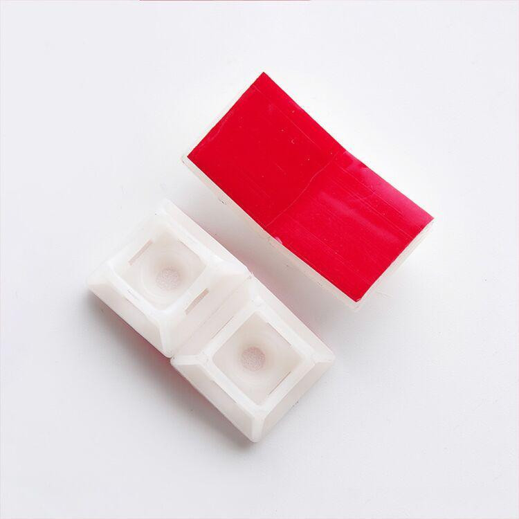 Майданчик 20*20*8мм для кабельної стяжки самоклеючий (50 шт) Харків - фото 1