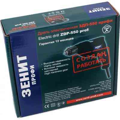 Дриль Зеніт ЗДП-550 профи (840539) Вінниця