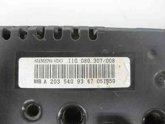 Mercedes-Benz  A2035409347 Щиток - панель приладів для бензинових авто в милях (рестаїл) C-class W203 C-class S203 CL203 Sportcoupe CLC C203 Одеса