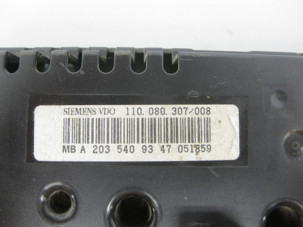 Mercedes-Benz  A2035409347 Щиток - панель приладів для бензинових авто в милях (рестаїл) C-class W203 C-class S203 CL203 Sportcoupe CLC C203 Одесса - изображение 4