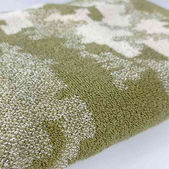 Махровий рушник для обличчя та рук GM Textile 40х70см Піксель Військовий 450г/м2 (Хакі) Суми