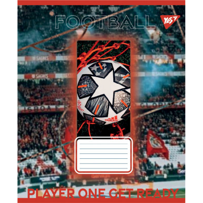 Зошит Yes Football stadium А5 48 аркушів клітинка (767751) Вінниця - фото 2