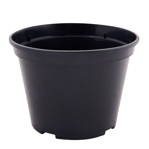 Вазон для розсади 28*22см круглий чорний Алеана Житомир - изображение 1