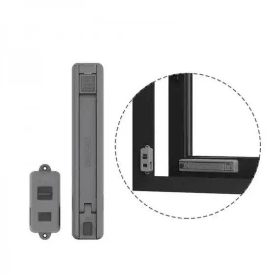 Пластиковый замок для окон, фиксация, стопор безопасности для детей, AND 1-42 Коломыя