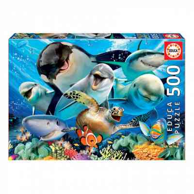 Пазл Educa Підводне селфі 500 елементов (6425285) Вінниця