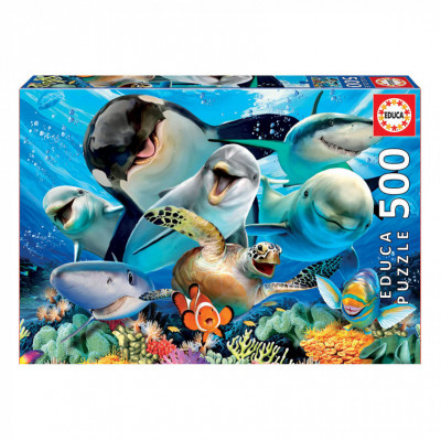 Пазл Educa Подводное селфи 500 элементов (6425285) Винница - изображение 1