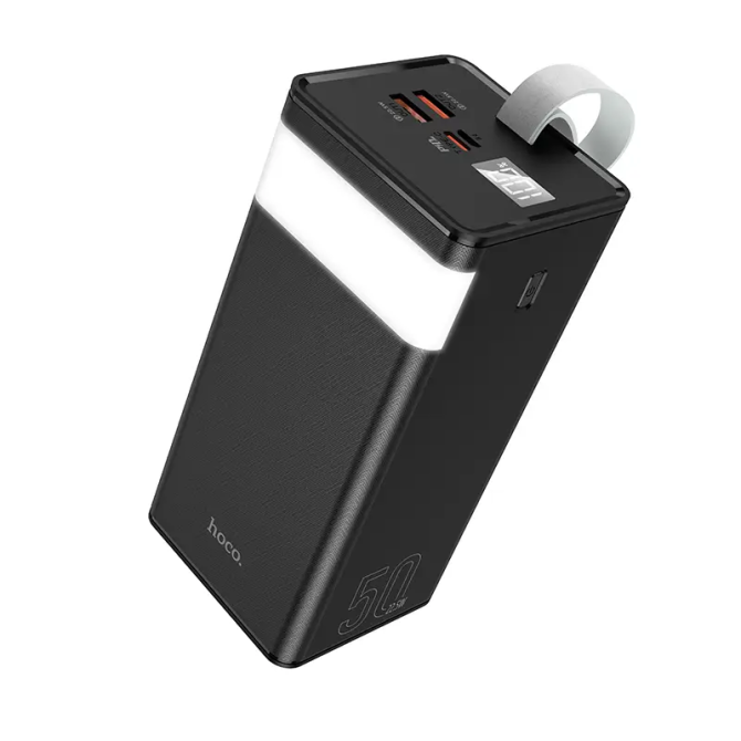 Универсальная мобильная батарея Hoco J86A 50000mAh 22.5W Powermaster (Черный) Винница - photo 1