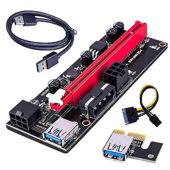 Райзер PCI Express VER009S USB 3.0 адаптер для відеокарти 16x Луцьк