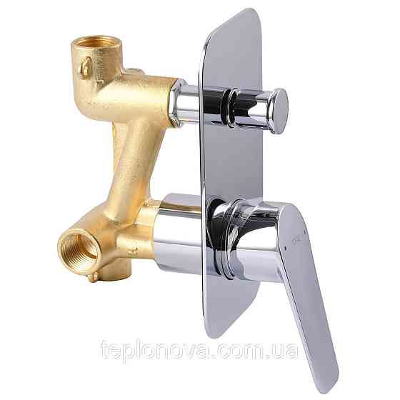 Смеситель для душа встроенный TOPAZ CAPRI TCA-15205-H43 комплект с душ.набором, 2 лейки, D35 Черновцы