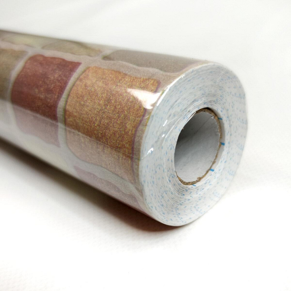 Самоклеющаяся пленка 0,45х10м х 0,07мм Красная мозаика SW-00000832 Днепр - изображение 4