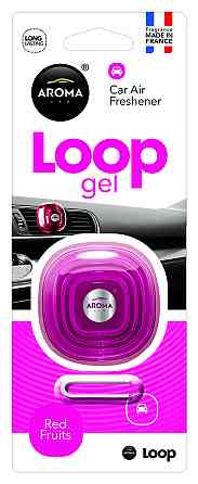 Ароматизатор Aroma Car Loop Red Fruits гелевий Киев
