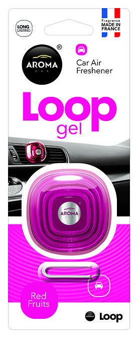 Ароматизатор Aroma Car Loop Red Fruits гелевий Киев - изображение 1