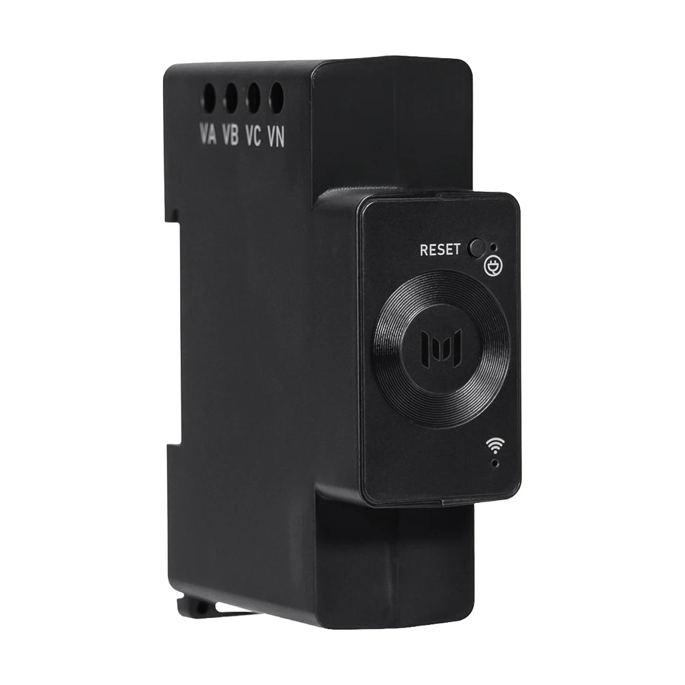 Умный трехфазный счетчик Marstek CT002 монтаж на DIN-рейку Черный Винница - изображение 8