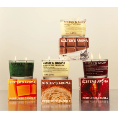 Ароматична свічка Sister&apos;s Aroma Sparkling Mango 150 г (4820227785421) Вінниця - фото 4