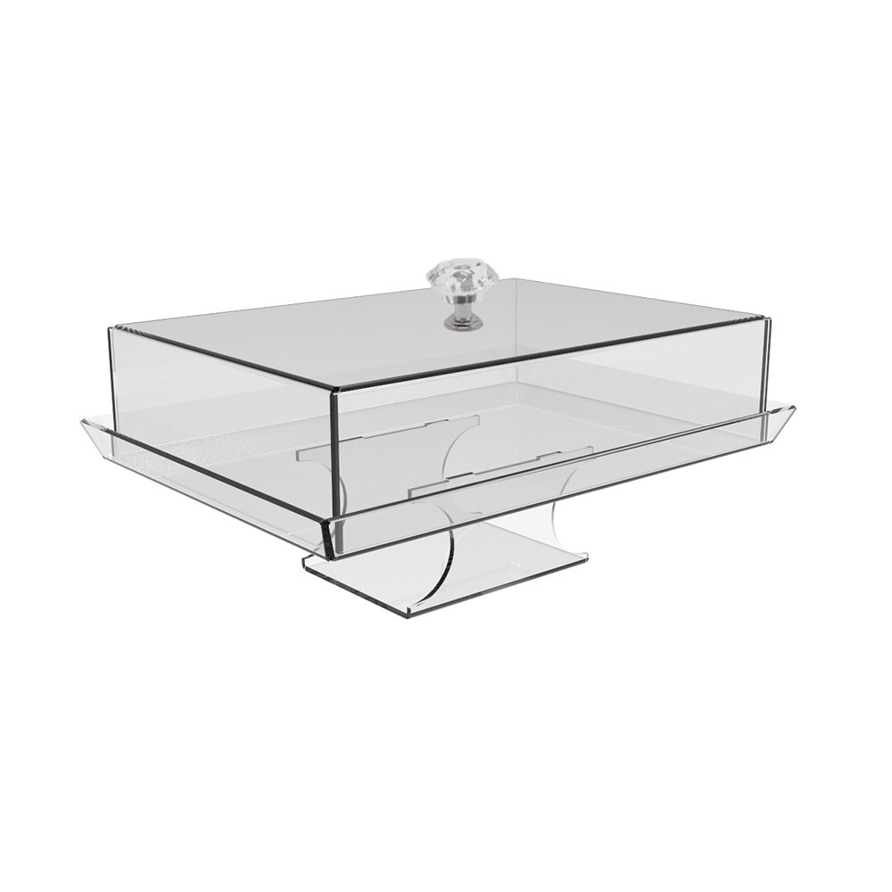 Тарелка для сыра EKOSTAR из акрила 276х196х120 Киев - изображение 2