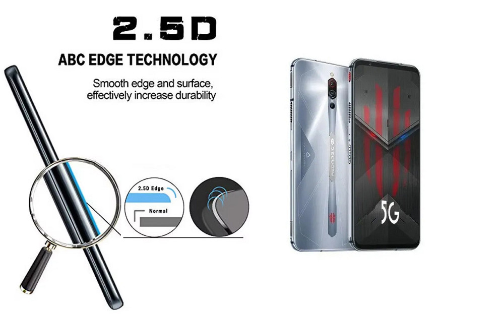 Захисне скло ArmorGlass для nubia Red Magic 5S – стійке до подряпин та ударів Київ - фото 2