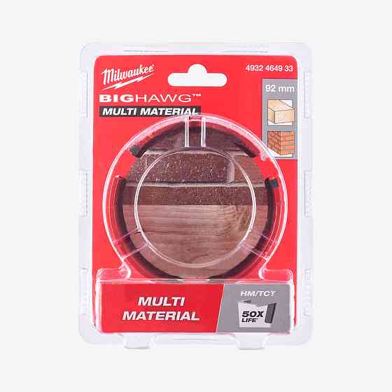 Коронка по мультіматеріалу MILWAUKEE Bighawg, Ø92мм Одеса