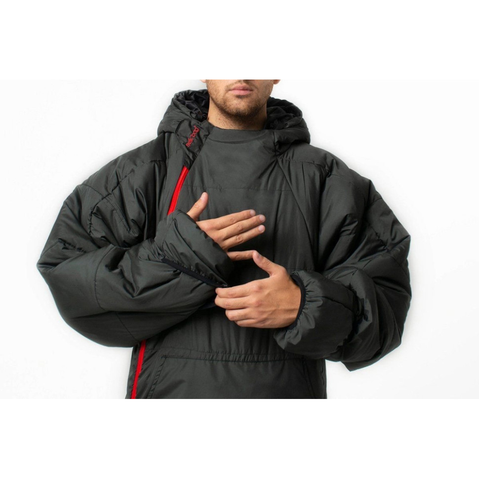 Спальний мішок Selkbag LITE одягається (розмір М) Сірий Київ - фото 7