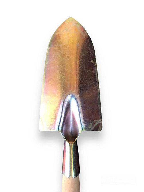 Лопатка садова анодована з ручкою (50 см) Харків - фото 4