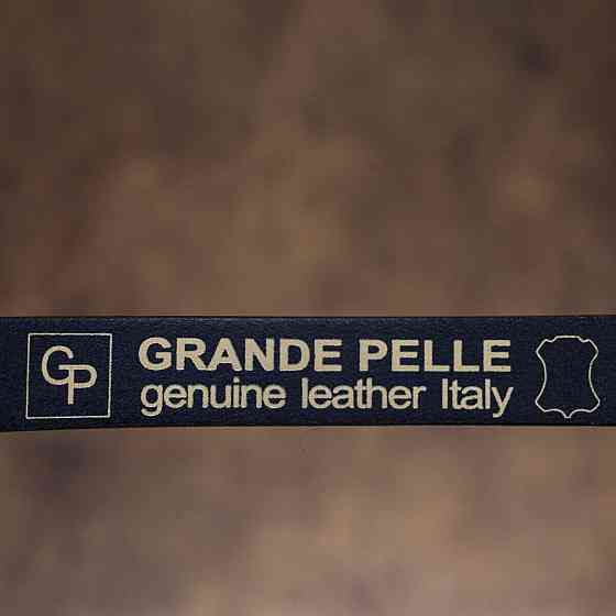 Ремень женский Grande Pelle 11070 кожаный Синий Киев