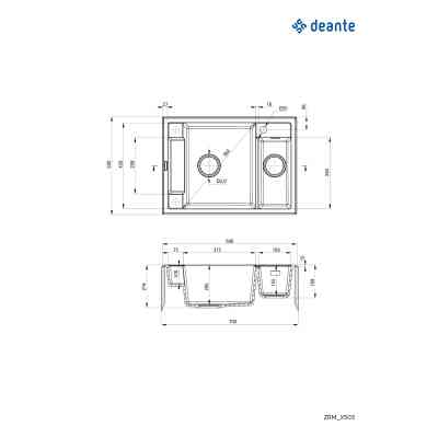 Мийка кухонна Deante Magnetic (ZRM N503) Вінниця