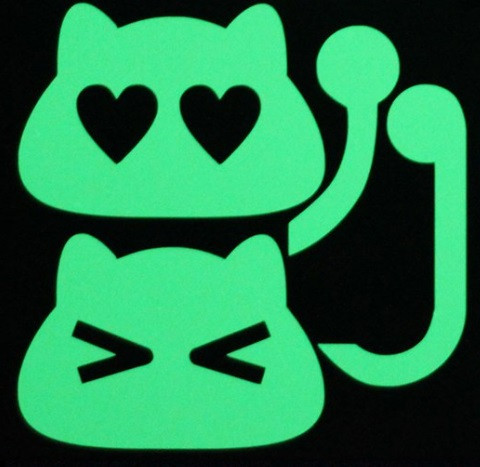 Наклейка люминесцентная 