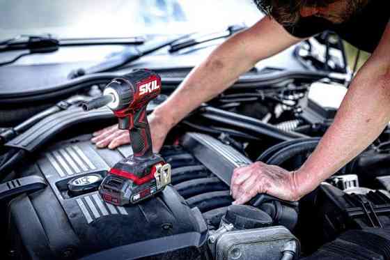 Гайковерт аккумуляторный бесщеточный ударный, SKIL 3265 CA Compact + аккумулятор 5 Ah + зарядное устройство Одесса