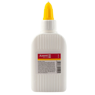 Клей Delta by Axent White glue, PVA, 100 мл, cap dispenser (D7122) Вінниця - фото 1