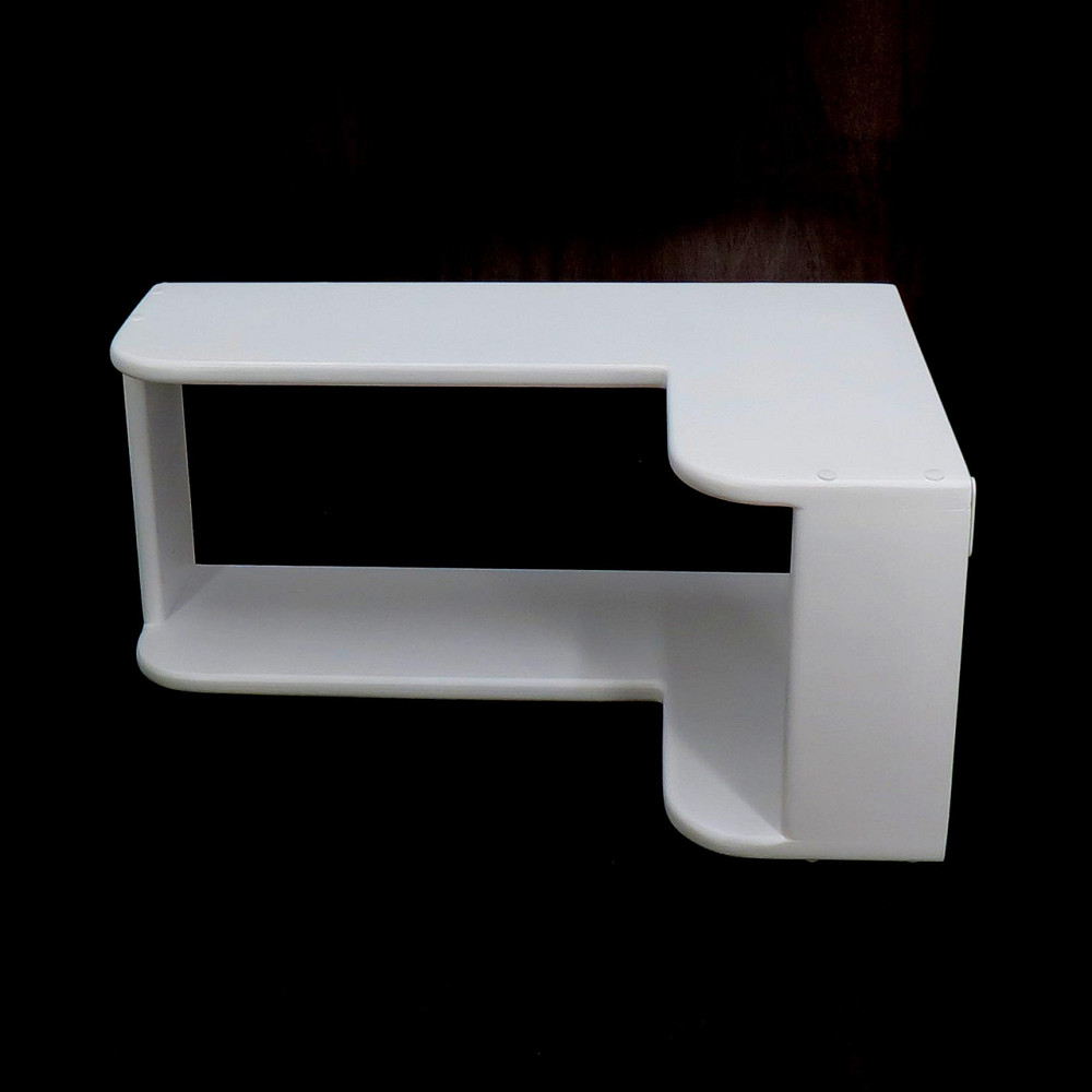 Кутова настінна полиця "Бараона ліва" зефір Миколаїв - фото 2