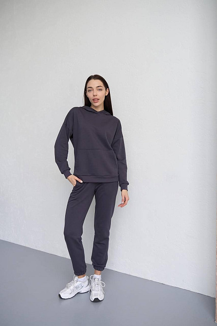 Костюм женский спортивный демисезонный Графит L Харьков - изображение 1