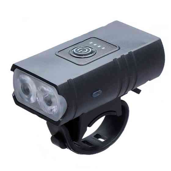 Велофонарь с водозащитой и зарядкой, Фонарик для велосипеда, Фара led для велосипеда UF-61 Львов