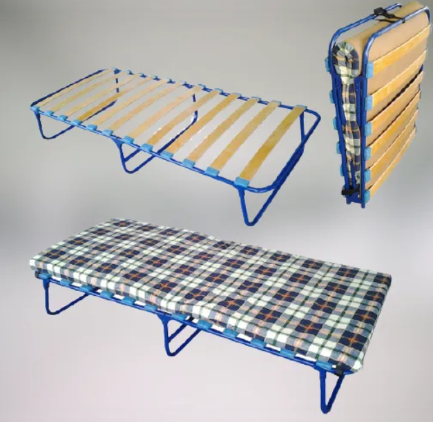 Розкладачка дитяча на ламелях з матрацом ТМ VISTA V-096  Розкладачка — Шезлонг для дому та туризму Кривий Ріг - фото 4