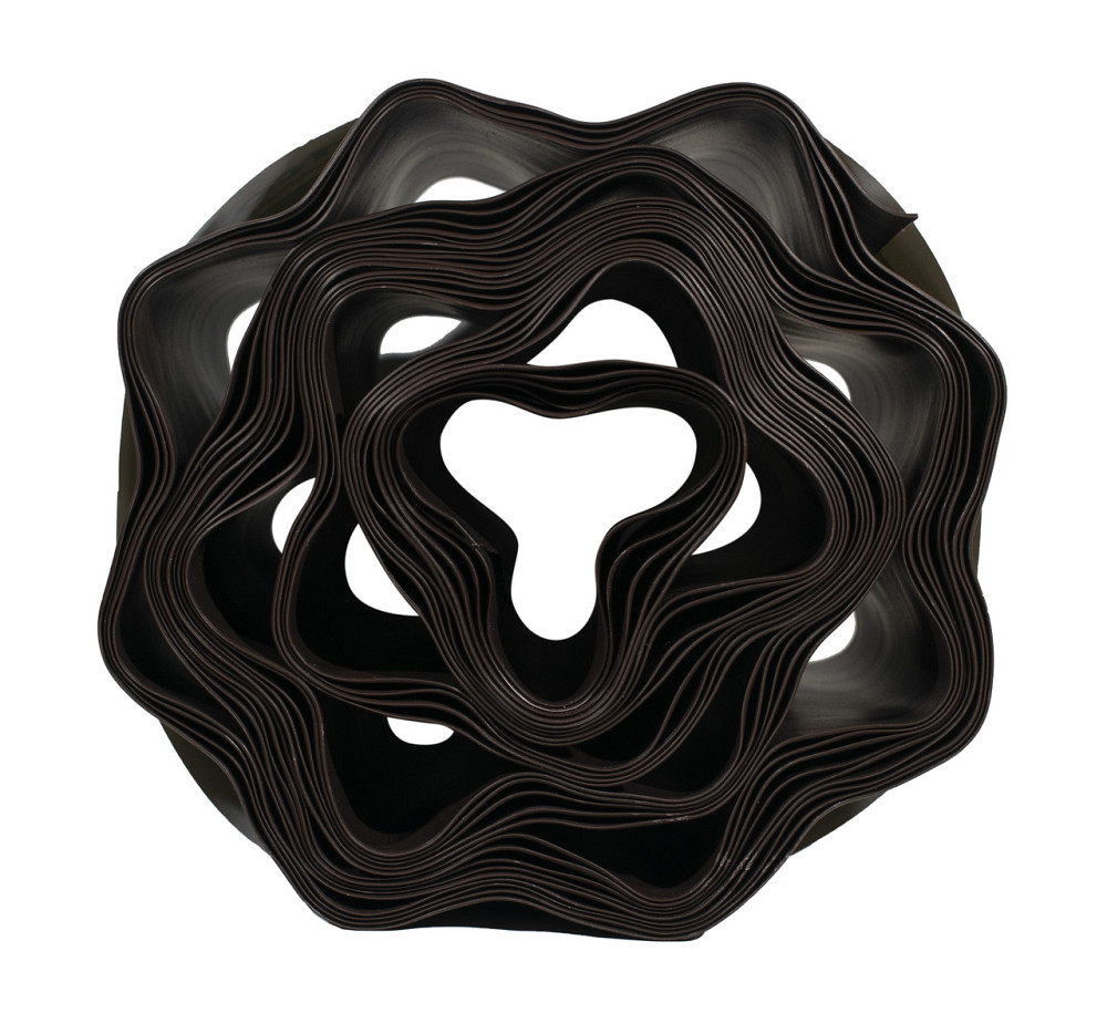 Бордюрна пластикова стрічка 15 см 9 метрів коричнева VARTCO (Польща) Дніпро - фото 4