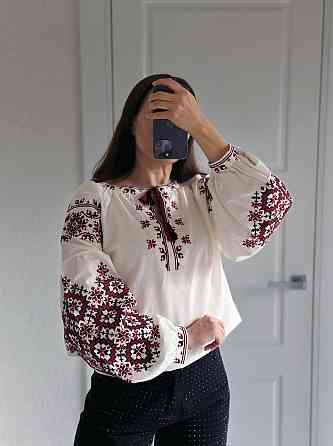 Жіноча вишиванка з рукавами фонариками (Туреччина) Одеса