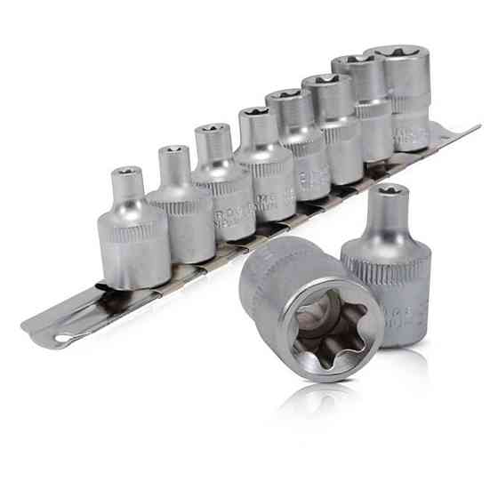 Набір головок X 8шт, E5-E16, 3/8 Мукачево