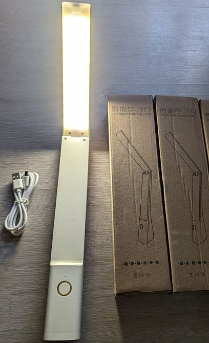 Настольная лампа на аккумуляторной батарее. Харьков - изображение 1